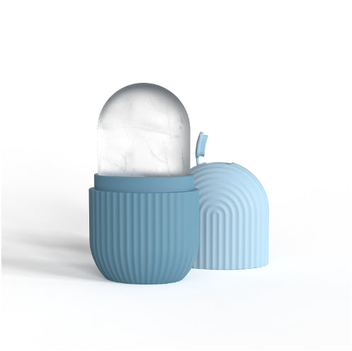 Apply Face Ice Tray Shell Pattern Facial Edema Massage Ice Tray Beauty Supplies