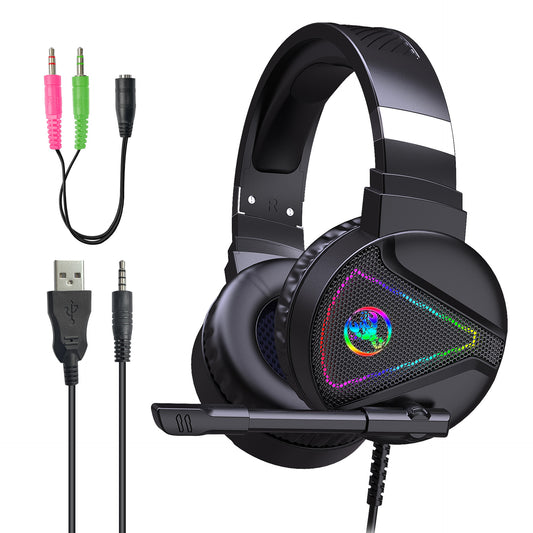 RGB Luminous ABS Headset